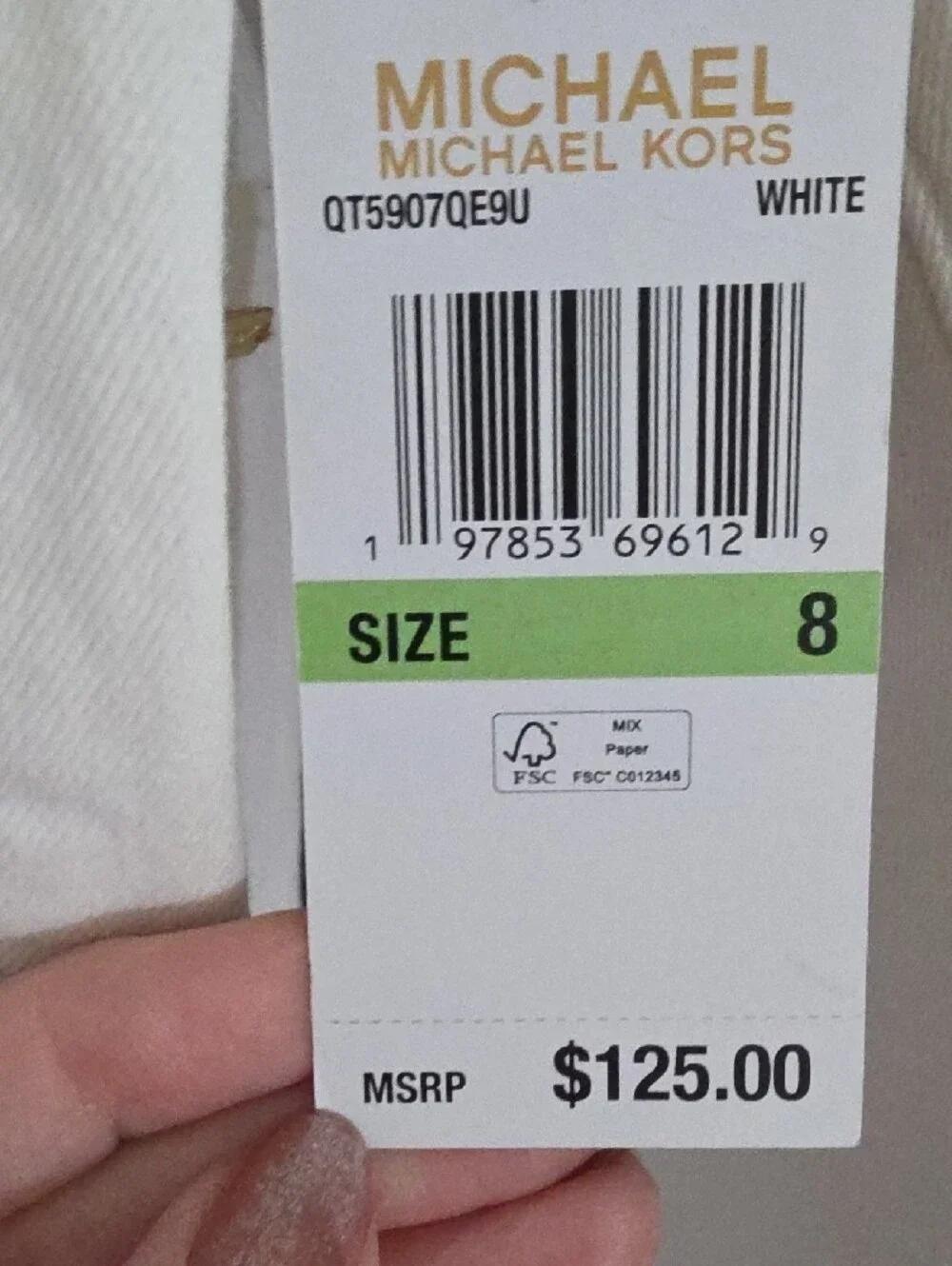 Michael Kors classic white